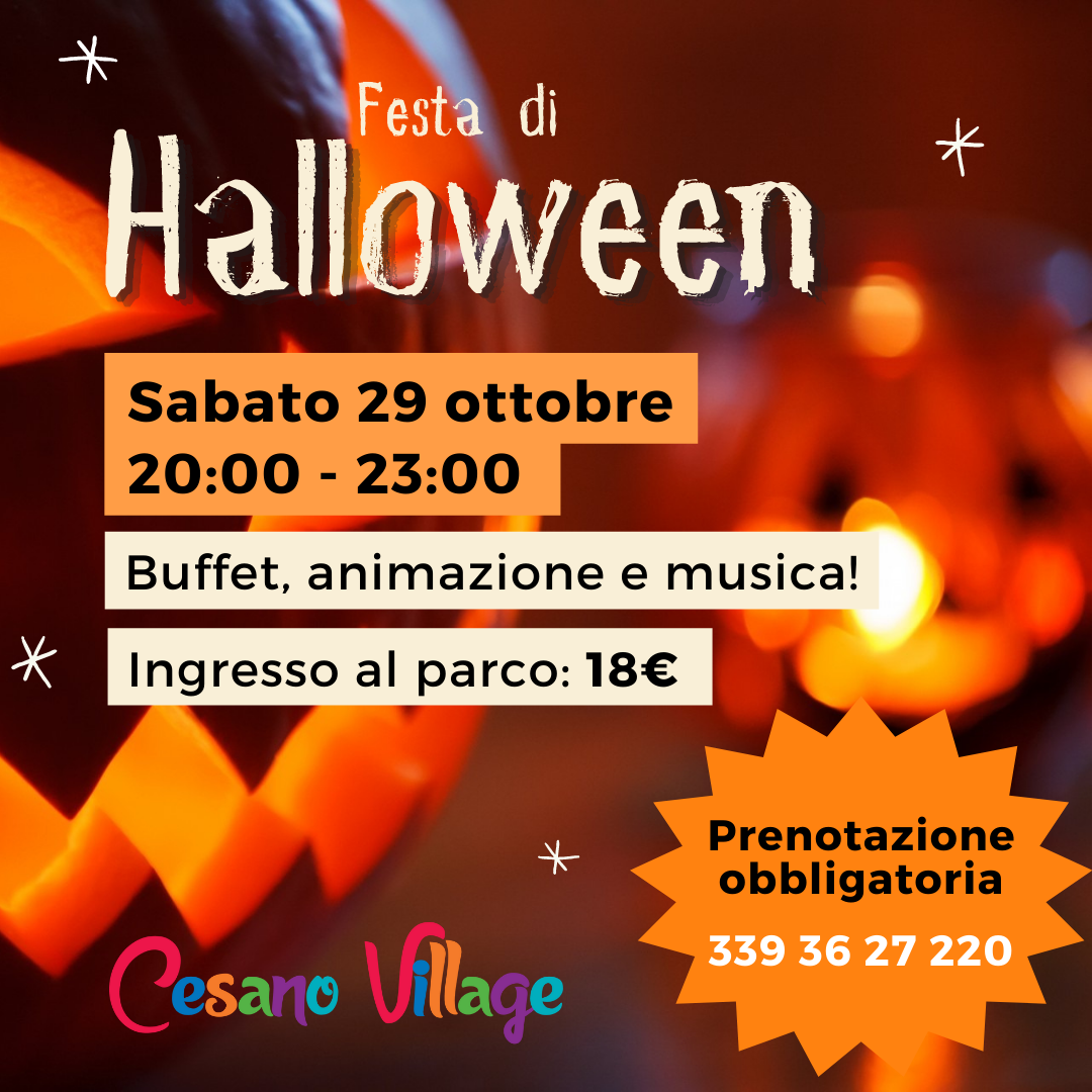 Festa Halloween 2022 - Cesano Village